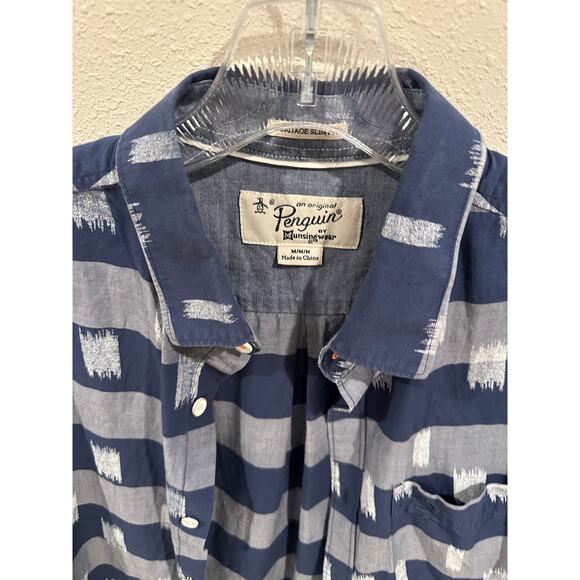 Penguin heritage‎ slim fit button up - m - Picture 2 of 4